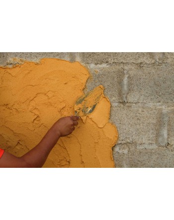 uso del colorante en mortero de recebado