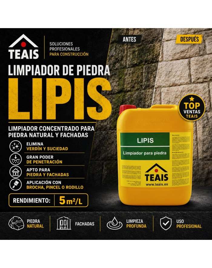 Usos, ventajas y rendimiento del Limpiador para piedra