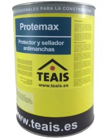 envase protemax anti manchas como vino o café en materiales porosos como piedra, cerámica, encimeras, hormigón.