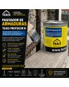 Ventajas, propiedades y aplicación del pasivador de armaduras de teais