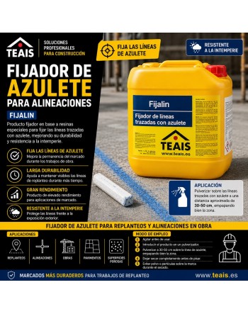 Ventajas, aplicación y propiedades del fijador de azulete