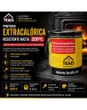 Apliación, ventajas y aplicaciones de la pintura extra calórica hasta 200 grados
