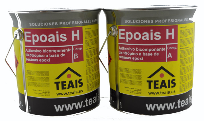 Envase de resina epoxi EPOAIS H.