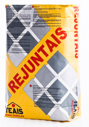 Envase de sellador de juntas REJUNTAIS.